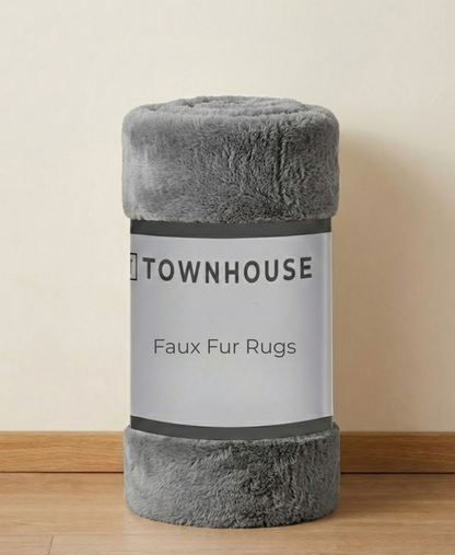 Low Pile Faux Fur Rug (100% Polyester)
