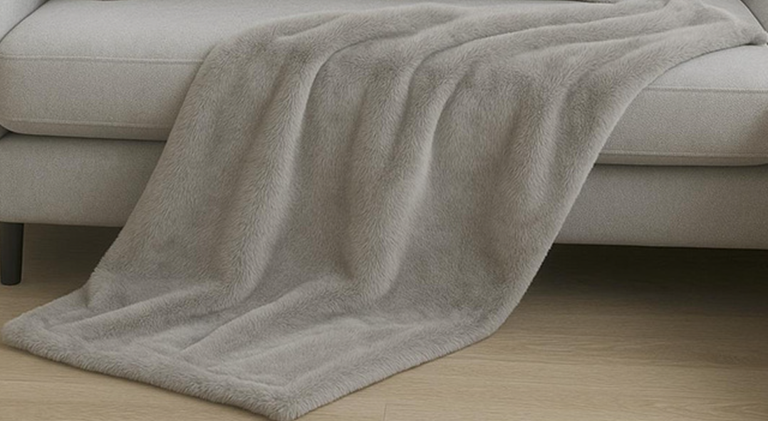 Faux Fur Throw 50x60 (100% Polyester)