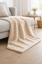 Faux Fur Throw 50x60 (100% Polyester)