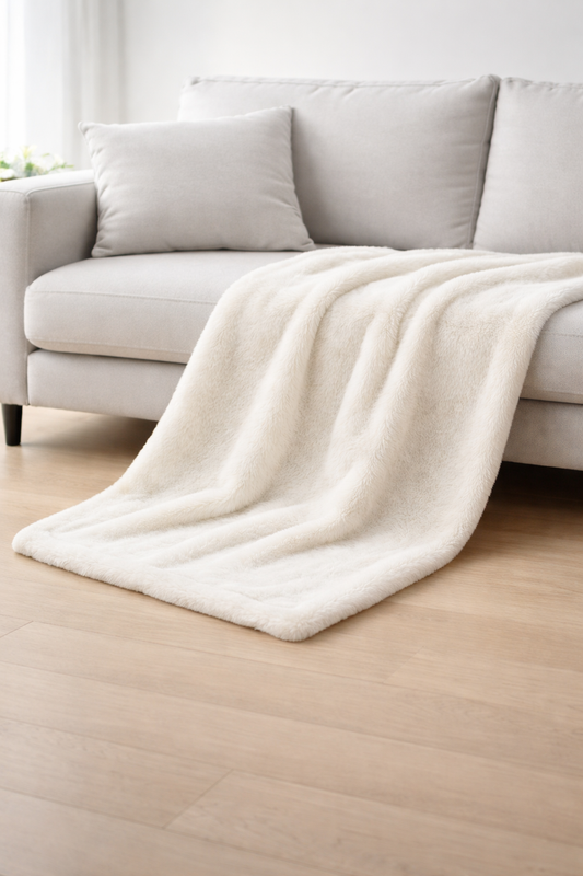 Faux Fur Throw 50x60 (100% Polyester)
