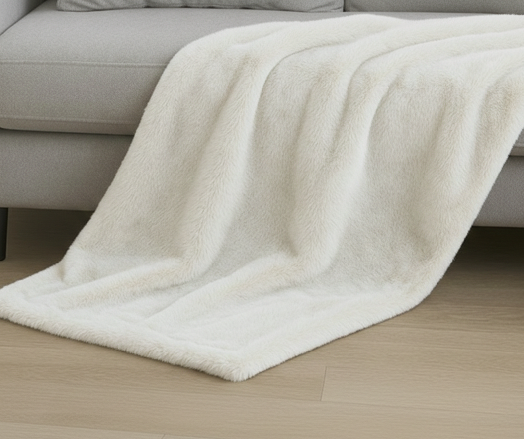 Faux Fur Throw 50x60 (100% Polyester)