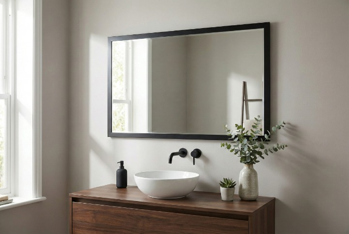 Rectangular Framed Mirror (PS Frame)