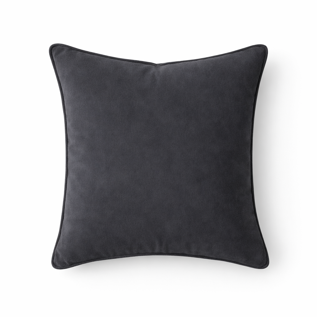 MH VELVET PIPPED VELVET CUSHION