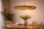 HAMMERED METAL HANGING LAMP