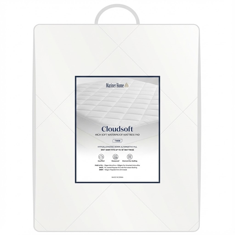 High Soft Waterproof Mattress Pad