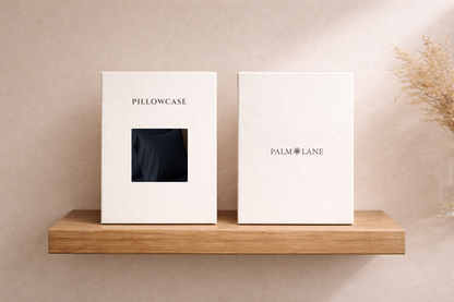 PALM LANE T400 SOLID PILLOW CASE PAIR