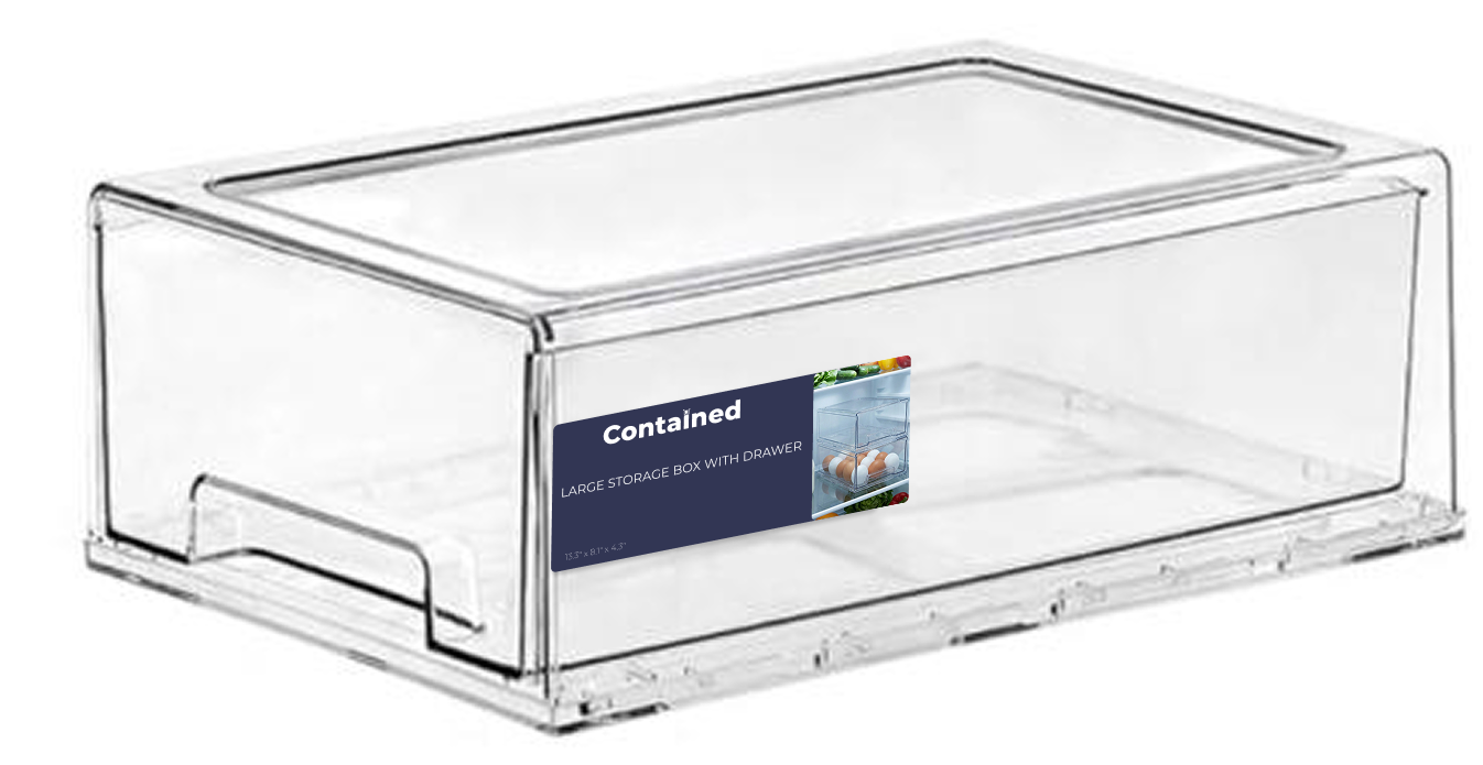 LARGE STORAGE BOX WITH DRAWER