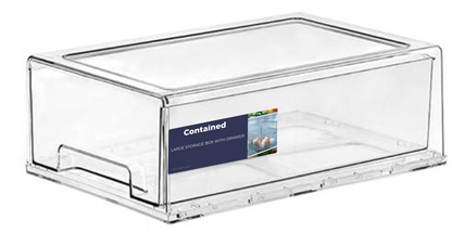 LARGE STORAGE BOX WITH DRAWER