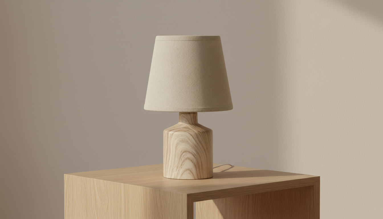 Small Desk Lamp - Solid Base