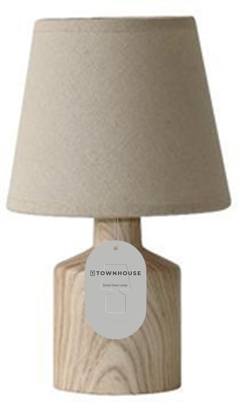 Small Desk Lamp - Solid Base