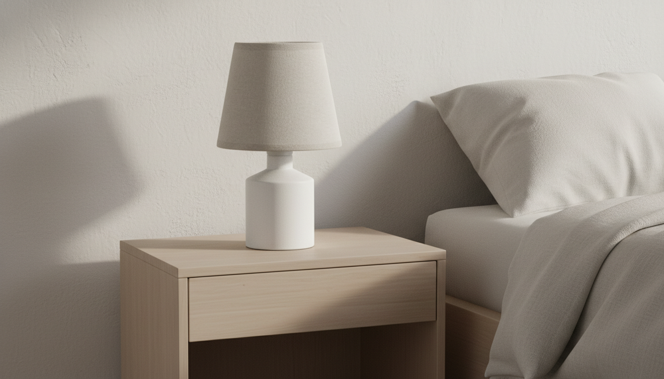 Small Desk Lamp - Solid Base
