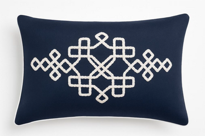 DIAMOND BEAD EMBROIDERY DEC CUSHION