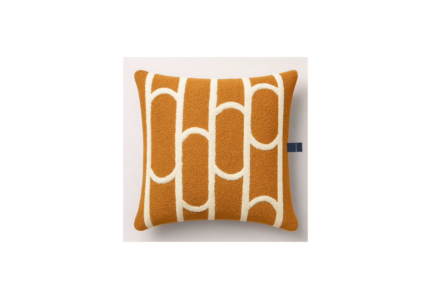 TUFTED DIAMOND EMBROIDERY DEC CUSHION