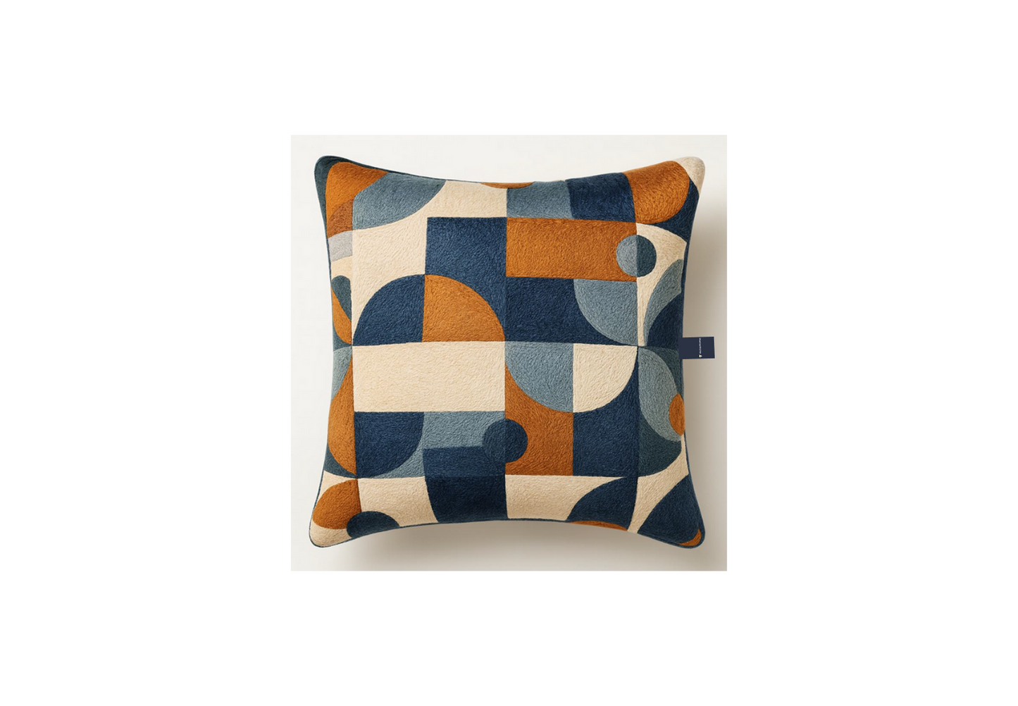 HEAVY EMBROIDERY PATTERN DEC CUSHION.