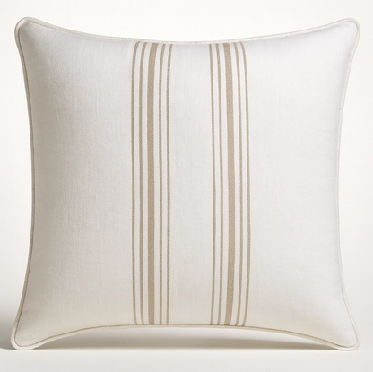 VERTICAL PRINTED STRIPES DEC CUSHION