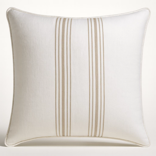 VERTICAL PRINTED STRIPES DEC CUSHION