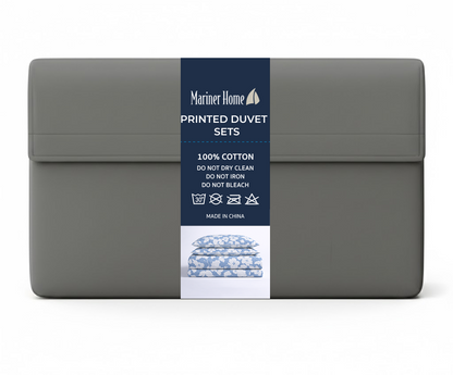 T300 Printed Duvet Set