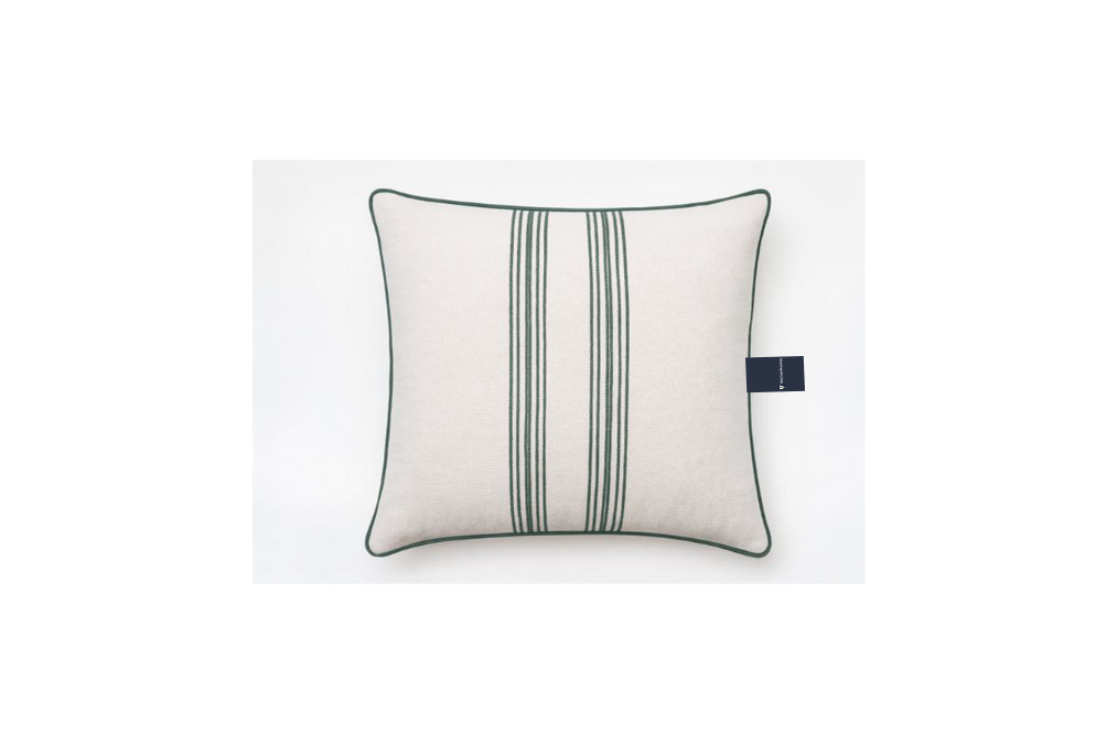 STRIPED PANEL PRINT DEC CUSHION