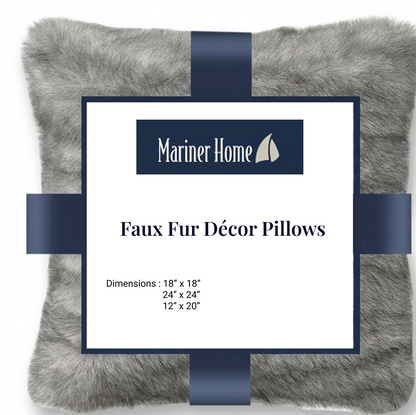 Faux Fur DÃ©cor Pillow