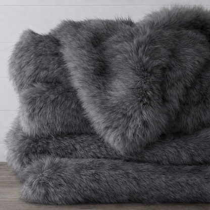 Faux Fur Throw