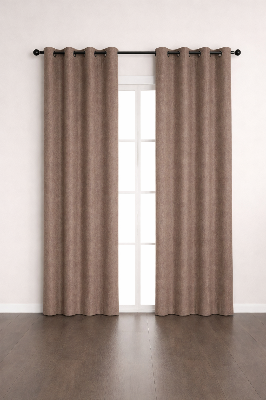 MH FAUX LINEN LINED PANEL