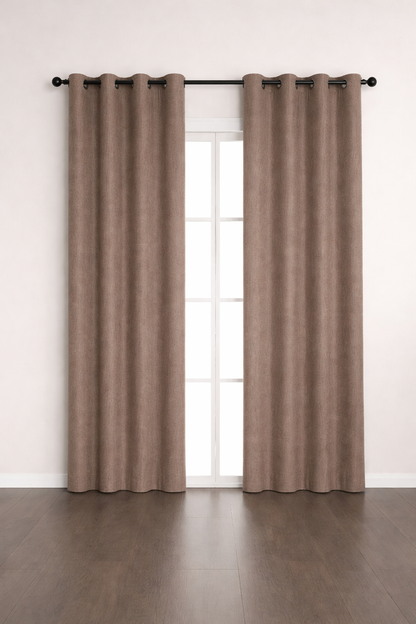 MH FAUX LINEN LINED PANEL