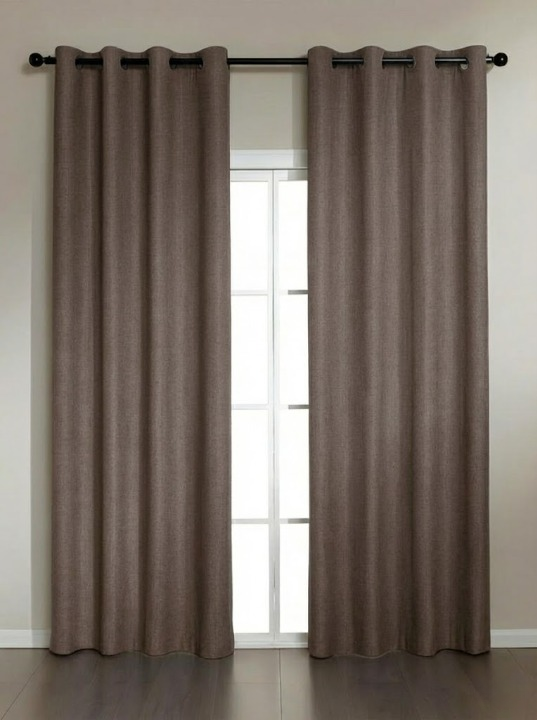 MH FAUX LINEN LINED PANEL