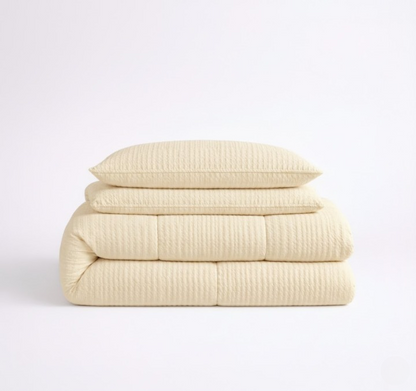 Seersucker Comforter Set