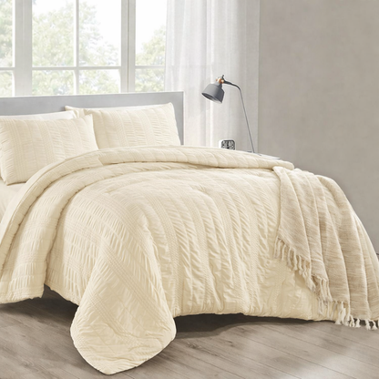 Seersucker Comforter Set
