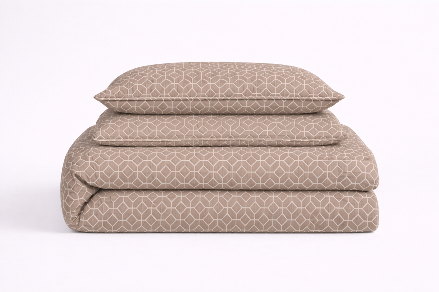 Matelass Quilt Set Ð Geometric Pattern