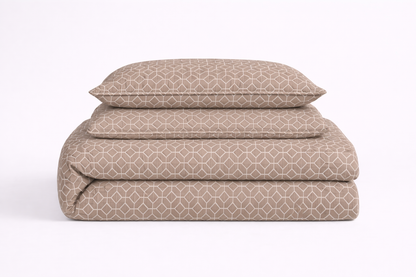 Matelass Quilt Set Ð Geometric Pattern