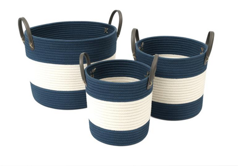 Woven Baskets (3-Piece Set)