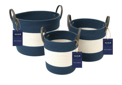 Woven Baskets (3 Piece Set)