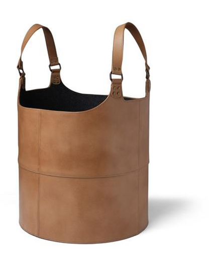 NOMAD LEATHER STORAGE BASKET