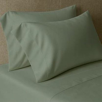 PALM LANE T400 SOLID PILLOW CASE PAIR