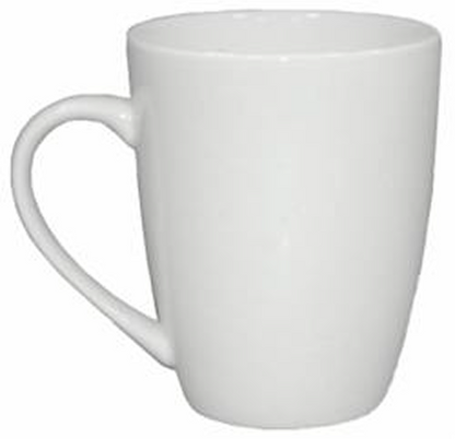 PALM LANE PORCELAIN CLASSIC BORDER MUG 10.5OZ
