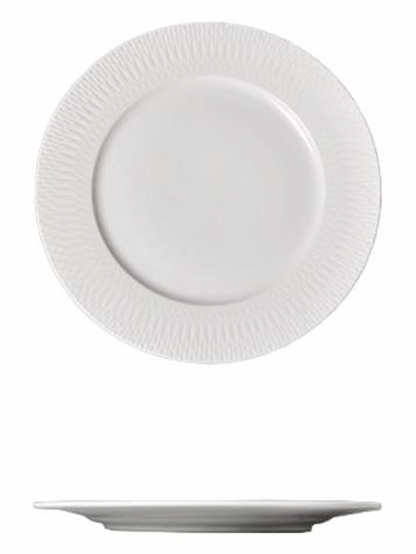 PALM LANE PORCELAIN TEXTURE BORDER 8.75IN SIDE PLATE