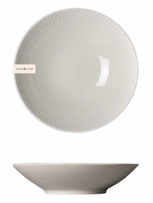 PALM LANE PORCELAIN TEXTURE BORDER 8.85IN SALAD BOWL