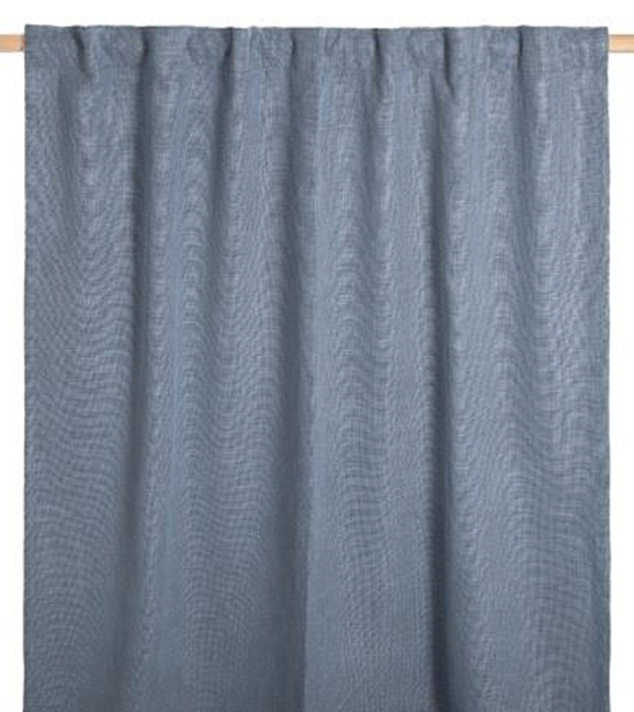 PALM LANE SOLID LINEN COTTON CURTAIN