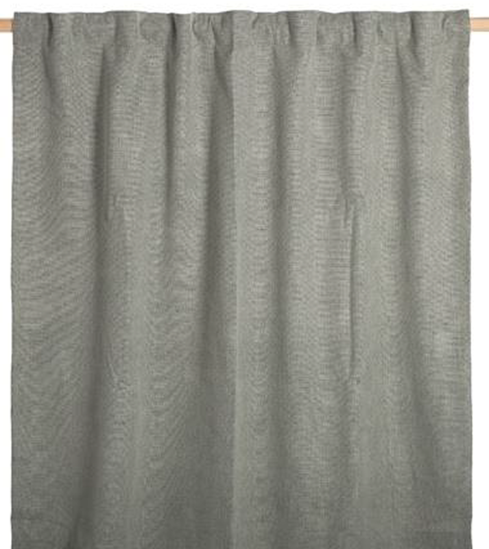 PALM LANE SOLID LINEN COTTON CURTAIN