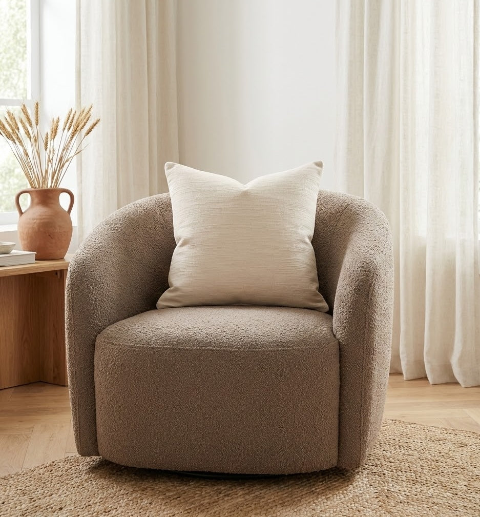 PALM LANE SOLID LINEN COTTON CUSHION