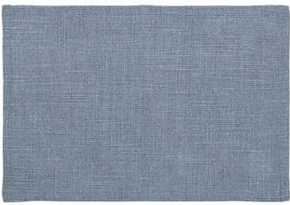 PALM LANE SOLID LINEN COTTON TABLE PLACEMAT - 4PC SET