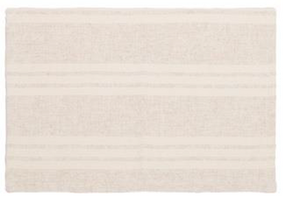 PALM LANE STRIPED LINEN COTTON TABLE PLACEMAT - 4PC SET