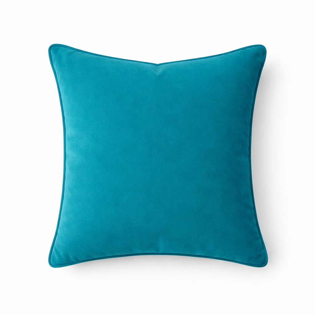 MH VELVET PIPPED VELVET CUSHION