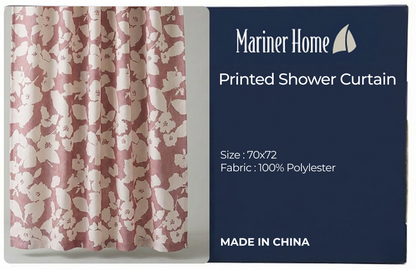 Printed Shower Curtain