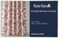 Printed Shower Curtain