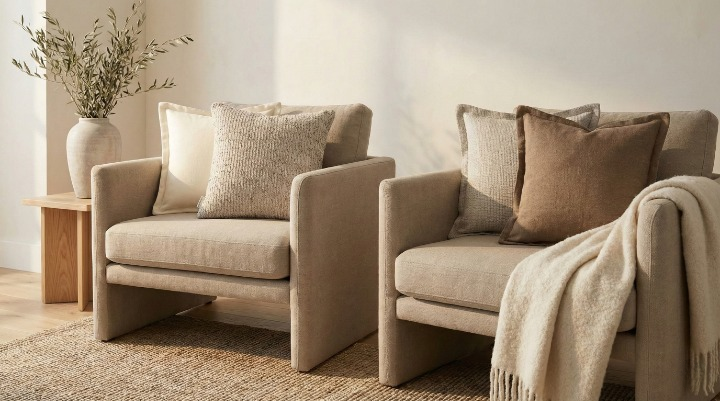 KAYA MULTI WEAVE DEC PILLOW WITH KNIFE EDGE