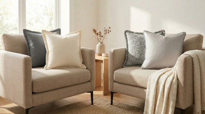 NAMI MULTI WEAVE DEC PILLOW WITH FLANGE