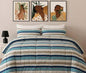 Printed Microfiber Comforter Set