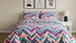 Printed Microfiber Comforter Set